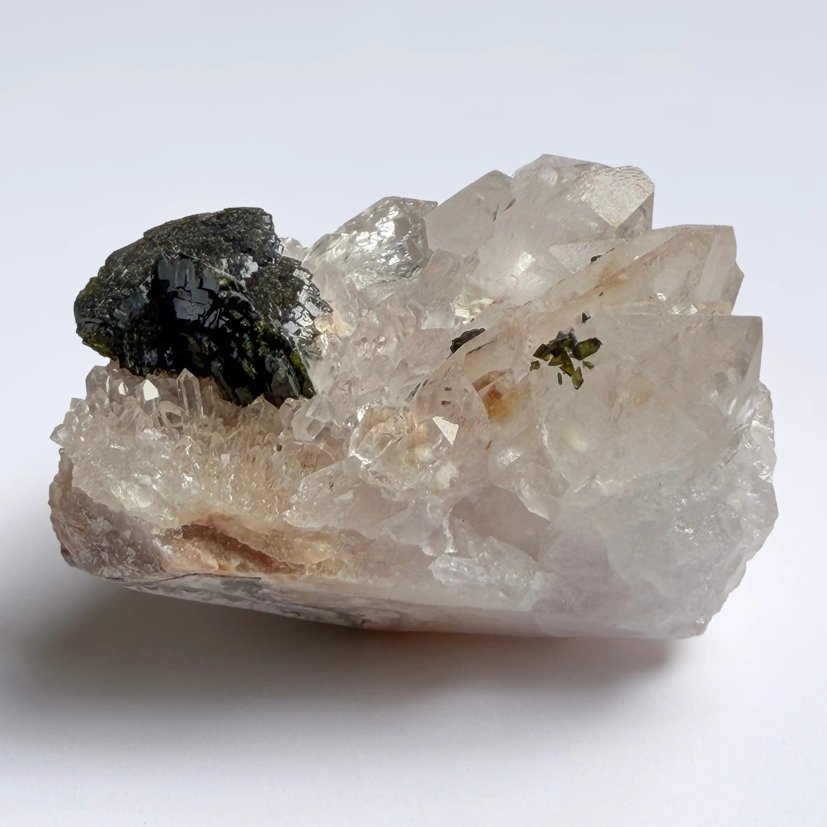 Garden Quartz: Classic Epidote Quartz view 3